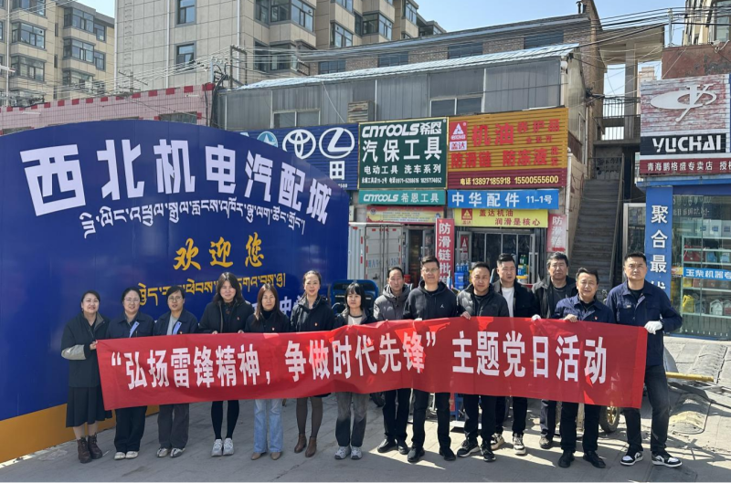 三建公司黨支部、團(tuán)支部聯(lián)合開(kāi)展“雷鋒月”主題黨日、團(tuán)日活動(dòng)